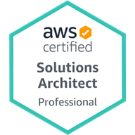 AWS Certified Solutions Architect - Professional badge.