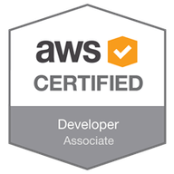 AWS Certified Developer - Associate badge.